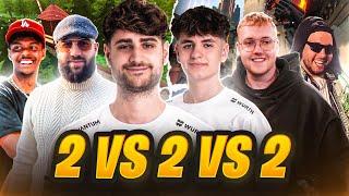 2vs2vs2 WIN CHALLENGE mit dem VERWIRTETSTEN SQUAD ELI & GIGGAND vs MERT & ELDOS vs WILLY & ZARBEX 