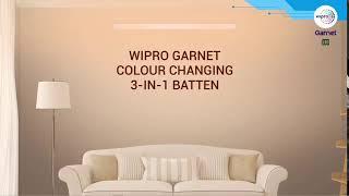 Wipro Colour Changing 3-in-1 LED Batten