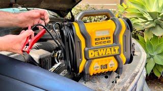 How To Jump Start A Car With A Dewalt Battery Jump Starter