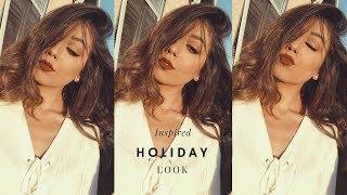 Holiday Inspired Makeup Look | Melissa Guerrero