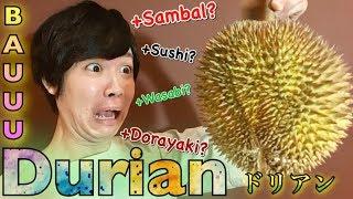 Orang Jepang Cari Cara Makan Durian Yang Enak! ドリアンを美味しく食べる方法!?