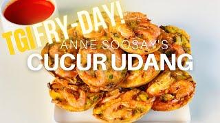 How to make Cucur Udang - A favourite local prawn fritter!