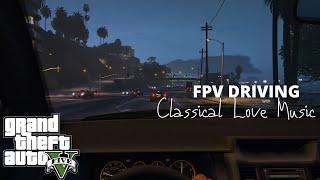 GTA V | Relaxing Highway Drive In First Person | ASMR DRIVE Feeling Loved and Sad