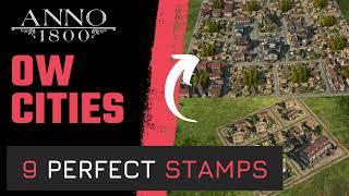ANNO 1800 - 9 perfect STAMPS for OLD WORLD CITIES - From Farmers to Investors! - 2023