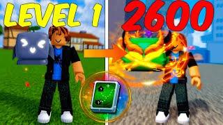 Noob To MAX LEVEL With Fruit Notifier in Blox Fruits [FULL MOVIE]