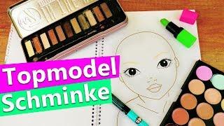 Topmodel Gesicht mit ECHTEM Makeup malen! Geht das?! DIY Experiment