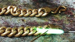 Cuban Chain Bracelet Making | Woman's Brass Bracelet ~ By Kryher