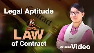 Legal Aptitude LAW of Contract | Complete Guide #LawEntranceExam #CLAT #LawCareer