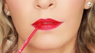 Trucco per principianti rossetto rosso: come applicarlo senza sbavature