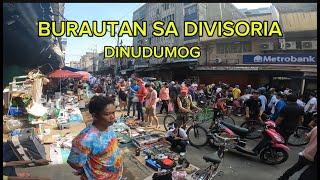 BURAUTAN SA DIVISORIA DINUDUMOG SA SUBRANG MURA NANG MGA NAKALATAG