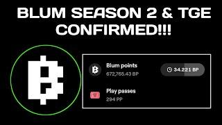 Blum Season 2 and TGE Confirmed!