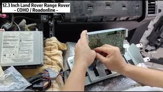 博世系统：MRW 12.3寸路虎安装教程 Bosch System: MRW 12.3-inch Land Rover Installation Tutorial