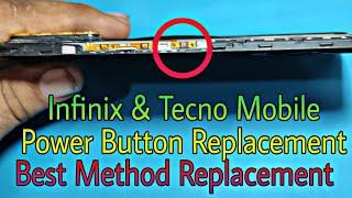 Infinix & Tecno Mobile Power Button Replacement  Any Mobile Of Infinix & Tecno Button Replacement