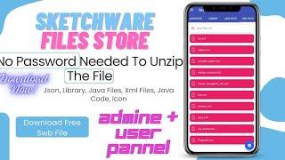 Sketchware Files Store Premium Project Free Download #fastersoftawaredeveloper #sketchwaretutorial