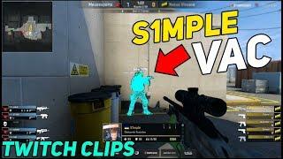 S1MPLE НЕРЕАЛЬНЫЙ VAC ПРОСТРЕЛ! ZywOo ЖЕСТКИЙ КЛАТЧ 1V4! CS:GO Twitch Clips #39