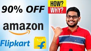 How Amazon & Flipkart Give 90% Discount??