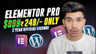 Elementor Pro  Free Download 2024 | ₹299 1 Year With License | How To Get Elementor Pro For Free ?