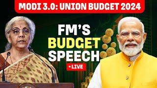 Union Budget 2024 Live | FM Nirmala Sitharaman’s Full Budget Speech | Budget Session | Lok Sabha