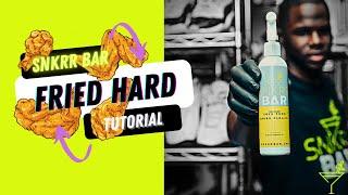 SNKRR BAR performs a FRIED HARD SPECIAL using SOLE FOOD sneaker cleaner!