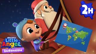 Jinggle Bell Sepanjang Hari | Little World Bahasa Indonesia | Kartun dan Lagu Anak