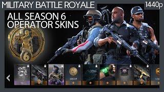 Call of Duty: Warzone All Operator Skin details in Season 6 Battle Pass (No commentary) 1440p