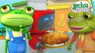 Thanksgiving Pie Time | Gecko's Garage | Trucks For Children | Cartoons For Kids