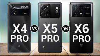 Poco X4 Pro Vs Poco X5 Pro Vs Poco X6 Pro