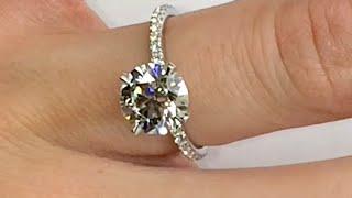 1.75 ct Round Diamond Engagement Ring
