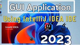 How To Use GUI Designer In IntelliJ IDEA IDE [2023 ] |First Java Swing GUI Application with IntelliJ