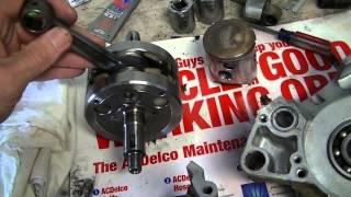 KX125 hotrods crank failure. 10 minutes run time