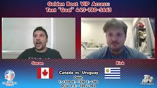 Canada vs. Uruguay 7/13/2024 Copa America 2024 Free Soccer Picks | Free Football Betting Tips