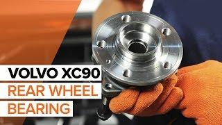 How to change a Rear wheel bearing on VOLVO XC90 1 TUTORIAL | AUTODOC