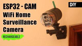 Make a Simple WiFi Security Camera with ESP32-CAM