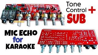 TONE CONTROL + SUB + MIC ECHO @59tv8