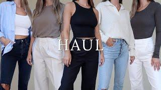 EVERLANE TRY-ON HAUL | pre-fall 2022