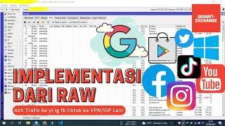 Implementasi Raw untuk membelokkan YT IG FB Tiktok Playstore Google WA dll ke VPN