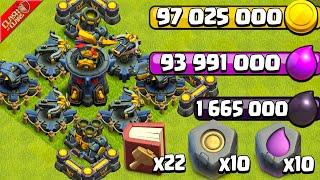 Mini TH17 Spending Spree for the Clash of Clans Update!