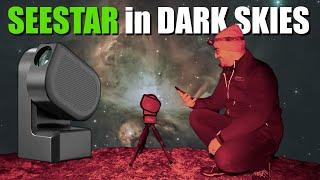 Taking the ZWO Seestar S50 Smart Telescope to Dark Skies
