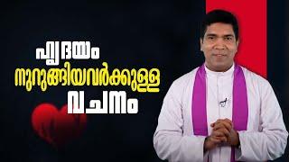 ഹൃദയം നുറുങ്ങിയവർക്കുള്ള വചനം | Vachanam | Fr Francis Karthanam | Shalom Media