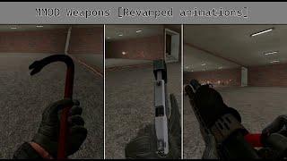 [Gmod] MMOD Weapons [Revamped animations]