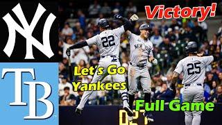 New York Yankees vs Tampa Bay Rays [FULL GAME] July 10, 2024 | MLB Highlights | MLB Season 2024