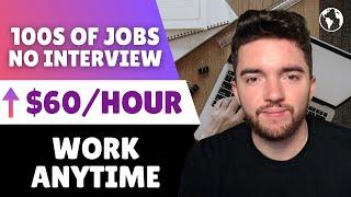 100s of URGENTLY HIRING Work From Home Jobs No Interview Work When You Want!