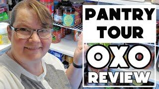 Lighting Up My Pantry | Pantry Organization Tour | OXO Container Review