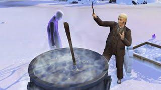 Хвост Воскрешает Волан-де-Морта в Sims 4