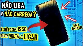 Celular nao liga e nem carrega - Solução Simples e Fácil (SAMSUNG, MOTOROLA, XIAOMI, REALME, LG) DIY