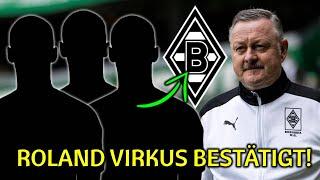 Bombe! Roland Virkus arbeitet daran, den Angriff zu verstärken! Neuigkeiten im Borussia-Park!