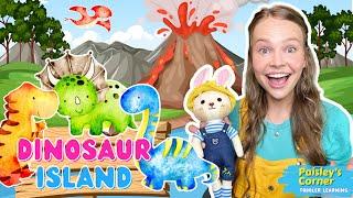 Toddler Learning - Dinosaurs & Emotions for Kids   Floor is Lava   | Educational Videos for Kids