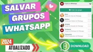 Como Salvar Os Contatos Dos Grupos De Whatsapp Com 1 Clique! - Novo Método 2024