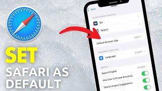 How to Make Safari Your Default Browser on iPhone