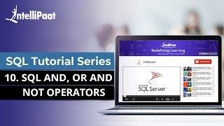 SQL And, Or and Not Operators | SQL Operators and their Procedure | Operators in SQL Server